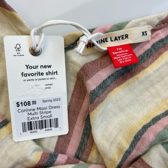 Marine Layer Maxi dress r22-5 - Picture 2 of 3